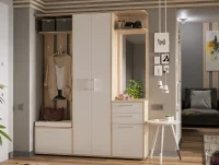 Прихожая Витра №3 дуб сонома/белый ясень