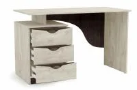 Стол письменный 33.23 Лючия бетон пайн белый