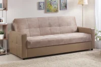 Диван Ручеек-1Н с утяжкой (стежкой)