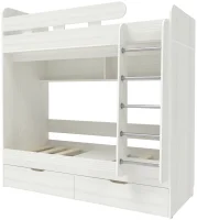 Кровать двухъярусная Юниор-5 белое дерево