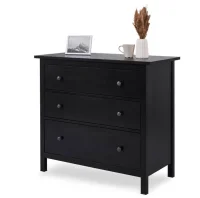 Комод 3 ящика Кымор черный