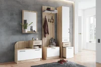 Прихожая Денвер дуб сонома/белый