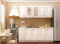 Кухня Лиза-1 2,0 сандал светлый