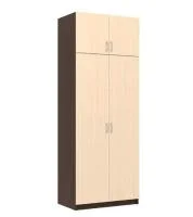 Шкаф Флагман-4 венге/дуб млечный