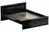 Кровать двойная Сириус венге