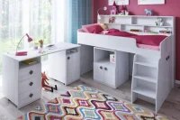 Кровать чердак Малыш-5 (с полкой) винтерберг