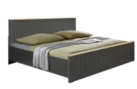 Кровать двойная 37.24-02 Прованс диамант серый