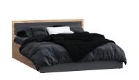 Кровать Мартина 1,6 дуб крафт/графит