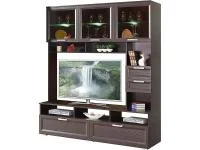 Витрина Корвет Люкс модуль №2 венге