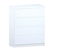 Комод Б 2.06 белый (серия без ручек)