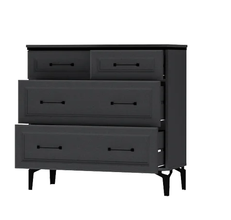 Комод Шарм К-1 антрацит/рамка