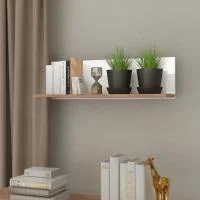 Полка Эго Пл-2 дуб крафт золотой/белый глянец Полка Эго Пл-2 дуб крафт золотой/белый глянец