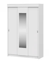 Шкаф-купе Бассо белый