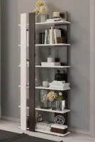 Стеллаж тип 12  венге цаво/дуб белфорт