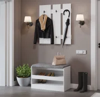 Прихожая Агата №1 белый