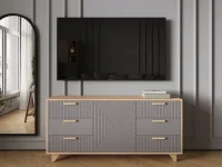 Комод Ньерд 1500 дуб вотан/черника