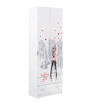 Шкаф 2-х створчатый Вега NEW Girl