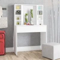 Стол косметический с подсветкой 115 белый