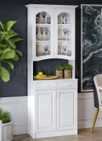 Буфет 2-х створчатый Констанция белый матовый