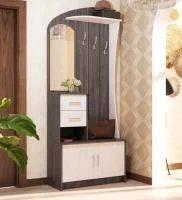 Прихожая Саша-20 ясень анкор темный/ясень анкор светлый