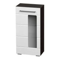 Пенал Милан ШК-14 венге/белый глянец