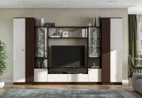 Гостиная МГС-8 венге/ясень анкор светлый