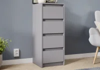 Комод Айден КМ06-400 шифер серый