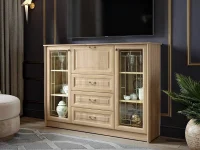 Витрина Янна ЯН-56 дуб сонома