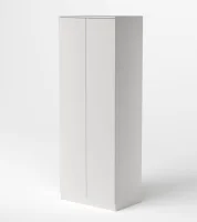 Шкаф 2-х дверный Охта Лайт 800 белый