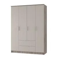 Шкаф 4-х створчатый Эмилия ШК-11 дуб смоки/айриш