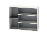 Тумба Клео Т-2 графит/миндаль/океан