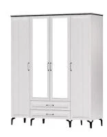 Шкаф Шарм ШК-4 ясень анкор светлый/рамка