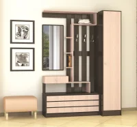 Модульная прихожая Ямайка венге/дуб молочный
