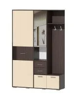 Модуль для прихожей ПВ-7 венге/дуб белфорт