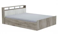 Кровать Ольга-17 дуб крафт серый