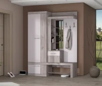 Прихожая Дуэт дуб крафт серый/кашемир