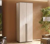 Шкаф 2-х створчатый Норд 800 дуб крафт белый