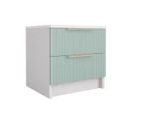 Тумба Лавис ТД 400.1 белый/зеленый софт