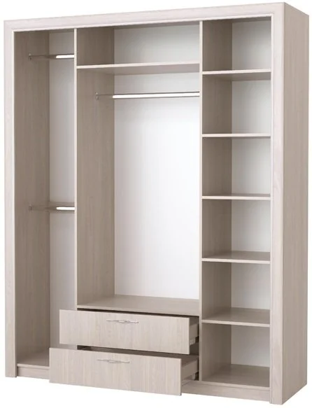 Шкаф Октава 4С2Я ясень анкор светлый