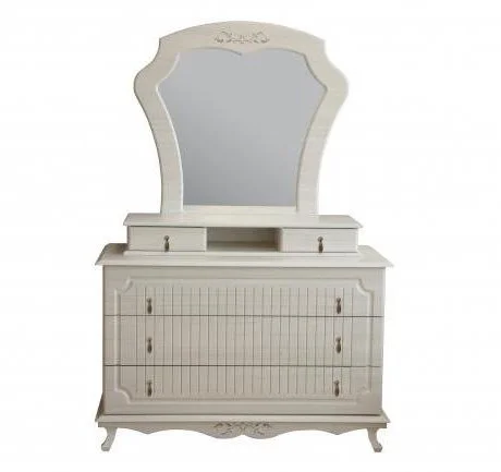 Комод Кантри 06.115 вудлайн кремовый/сандал белый