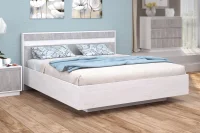 Кровать Бетти 1,6 анкор светлый/бетонный камень