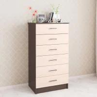 Комод Катрин-4 венге/дуб молочный