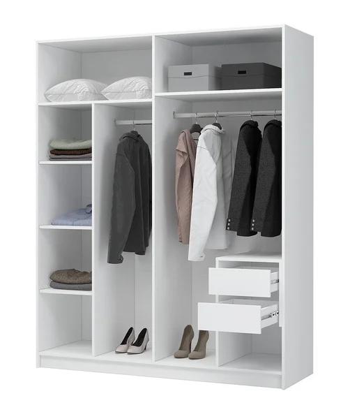 Шкаф 4-х створчатый Лион ШК-03 белый