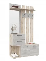 Вешалка Бостон ВШ-1 дуб крафт серый/бетонный камень