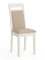 Стул Гольф-12 слоновая кость, ткань велюр бежевый 05