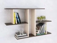 Полка навесная ПН-4 венге/дуб молочный Полка навесная ПН-4 венге/дуб молочный