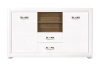 Тумба Мальта KOM2D2S лиственница сибирская/орех лион