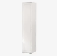 Пенал бельевой Кельн №4 белый/белый софт