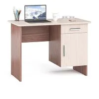 Стол письменный МД 1.09 ясень шимо темный/ясень шимо светлый