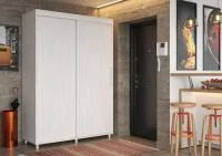 Шкаф-купе Комфорт-12 Прайм 1.5 дуб крафт белый (без зеркал)